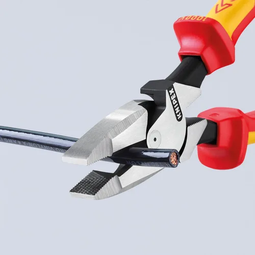 Vista 6 de KNIPEX Tools 09 08 240 US High Leverage Lineman's, New England Head, 1000V aislado