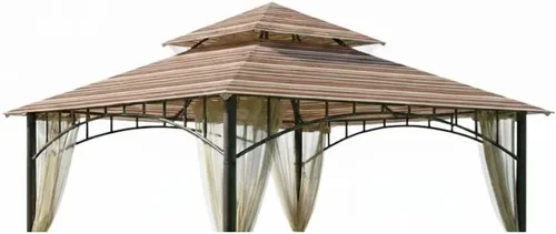 Vista 9 de Garden Winds Toldo de Repuesto para Gazebo Target Madaga, Beige
