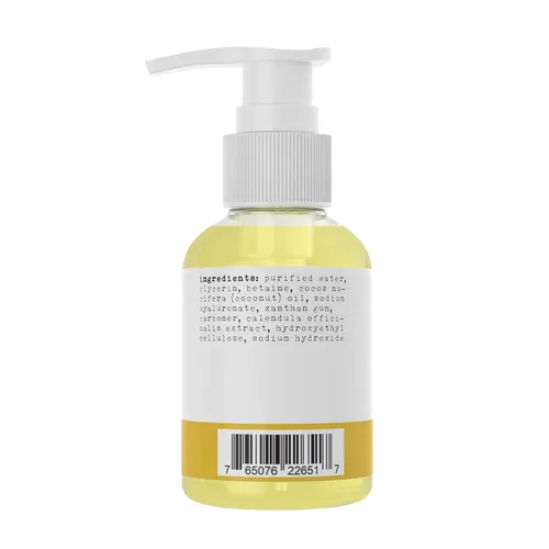 Vista 5 de Sapo All Natural Limpiador facial de caléndula, un lavado facial calmante y calmante que limpia suavemente el acné, la piel grasa y sensible