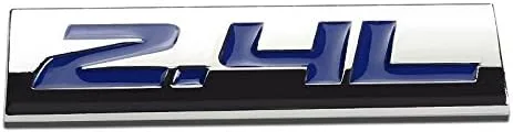 Vista 38 de 1.5L Negro/Cromo Aleación de Aluminio Auto Maletero Puerta Guardabarros Parachoques Insignia Calcomanía Emblema Cinta Adhesiva Pegatina