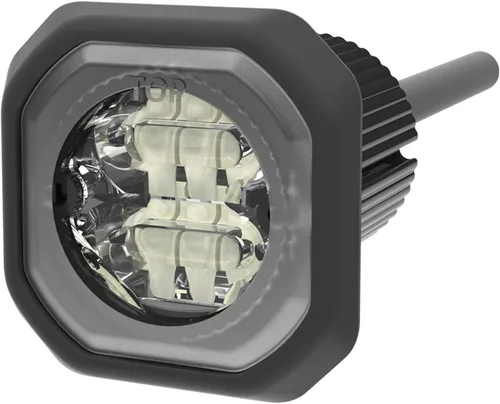 Vista 3 de Ecco Luz estroboscópica, LED, 12-24V CC, FPM variable, diámetro no aplicable, soporte ED9040AW - 1 cada uno