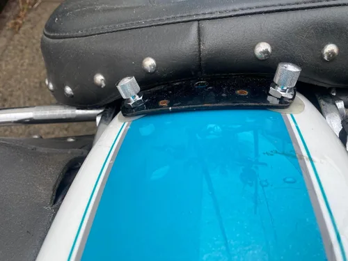 Vista 9 de 3 piezas de tornillo de asiento trasero moleteado de acero inoxidable con tuerca de montaje de asiento solo rosca de 1/4"-20 Patrón de calavera