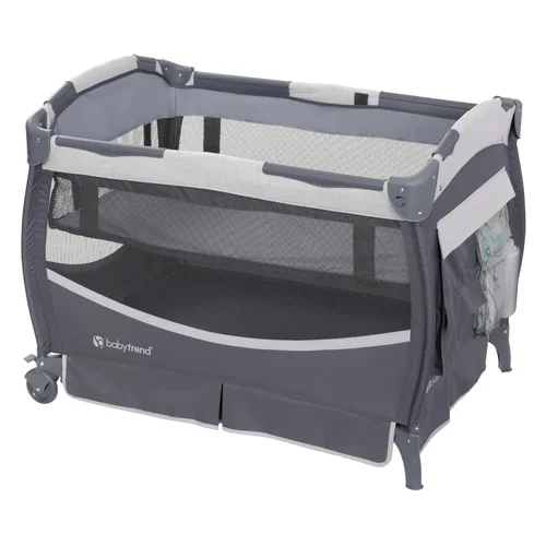 Vista 3 de Baby Trend Centro de guardería Deluxe II, Misty Grey
