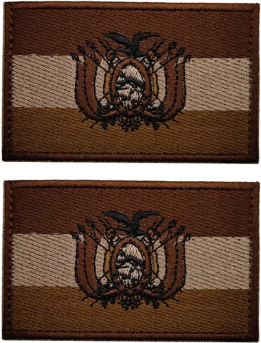 Vista 132 de 2 unidades AliPlus Parches de bandera de Afganistán bordados, parches tácticos militares de moral con gancho y bucle
