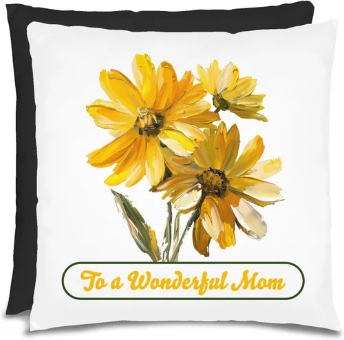 Vista 18 de Almohada para el día de la madre para mujer, almohada personalizada, regalos para mamá, regalos para mamá, almohada para mamá