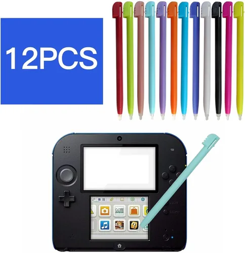 Vista 6 de Paquete de 12 bolígrafos de repuesto para Nintendo DS Lite solo para Nintendo DS Lite