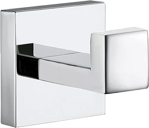 Vista 19 de Ganchos para toallas para baños, gancho de toalla de oro cepillado para cocina y baño, gancho de acero inoxidable SUS304, ganchos resistentes