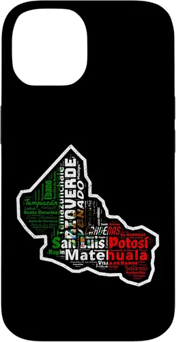 Vista 4 de San Luis Potosí Mexico Bandera De Mexico Ciudades - Carcasa para iPhone 17