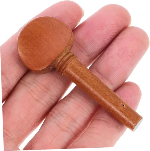 Vista 8 de Toyvian 12 piezas de afinadores de violín suministros de artes y manualidades, accesorios mecánicos, afinador de violín, clip en violín Turner