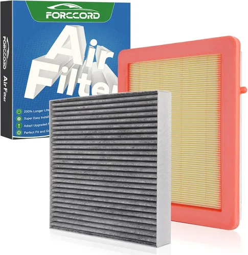 Vista 34 de Combo de filtro de aire de cabina y motor para Mazda CX-90 2024-2026; CX-70