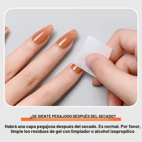 Vista 8 de Makartt Constructor de gel transparente: extensión de uñas, fuerte, autonivelante, larga duración para fortalecedor, escultura y protección