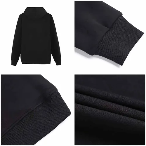 Vista 5 de Sudaderas con capucha de manga larga para hombre, cómodas sudaderas con capucha