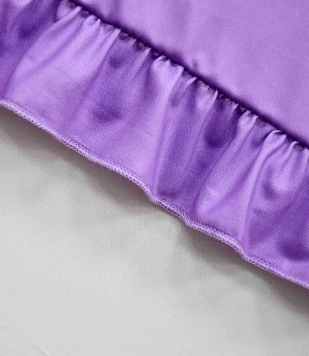 Vista 3 de Vowdicua Disfraz de Isabella para niñas, vestido de cuello redondo Mirabel