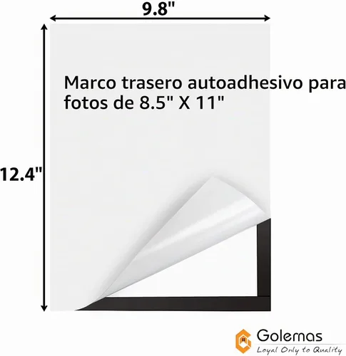 Vista 8 de Soporte magnético de 8.5 x 11 pulgadas, marco de exhibición de póster