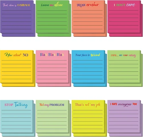 Vista 23 de Yinder 12 notas adhesivas inspiradoras, bonitas notas adhesivas motivacionales, regalos de agradecimiento a los empleados, a granel para profesores