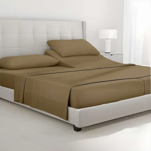 Vista 8 de Giza Sheets Twin – Sábanas de 100% algodón egipcio Giza – Sábanas para colchón de hasta 18 pulgadas de profundidad – 4 piezas de sábanas de algodón