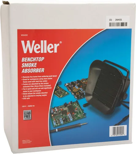 Vista 5 de Weller Genuino Absorbedor de Humo de Banco de 120v WSA350