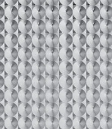 Vista 2 de Fluorolite Plastics Paneles de cubierta de luz de acrílico con forma de prisma en forma de armadura transparente 23 3/4 pulgadas x 47 3/4
