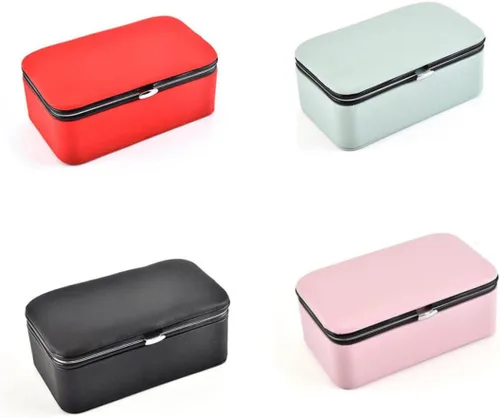 Vista 4 de SHOWERORO Caja Joyero Organizador Joyero Para Mujer Viaje Joyas