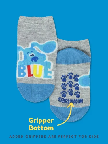 Vista 7 de Nickelodeon Blue's Clues & You - Calcetines de agarre para bebé, paquete de 6