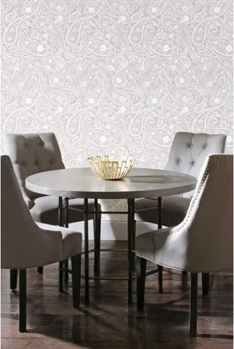 Vista 9 de RoomMates RMK11580RL - Papel pintado de cachemira beige