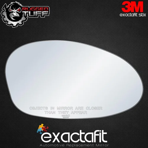 Vista 3 de exactafit 8290R - Reparación de cristal para espejo lateral del pasajero, compatible con BMW 128i 135i 323i 325i 325xi 328i 328xi 330i 330xi 335i