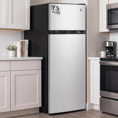 Vista 12 de Garvee Refrigerador compacto de 3.2 pies cúbicos Mini refrigerador de una puerta con funcionamiento silencioso y eficiente energéticamente