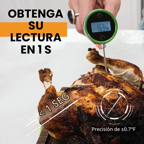 Vista 3 de Pocket Pro - Termómetro de carne de lectura instantánea de 1 segundo