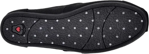 Vista 4 de BOBS de Skechers - mocasines sin agujetas y a la moda para mujer, de felpa, pantuflasmocasines