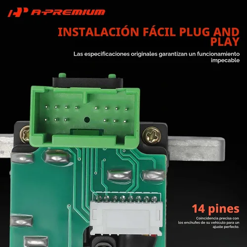 Vista 4 de A-Premium - Interruptor de señal de giro para faros delanteros