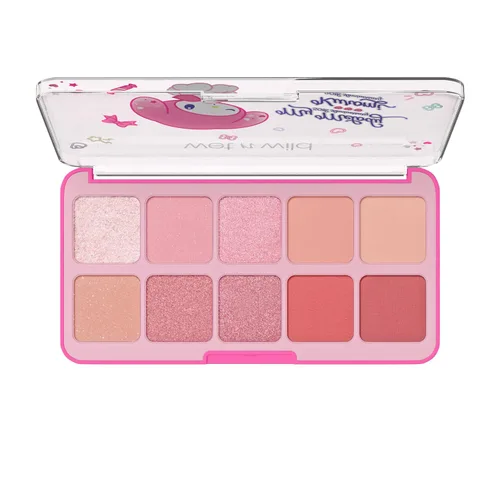 Vista 5 de wet n wild - Paleta para ojos y cara My Melody y Kuromi - Dulzura Acogedora Acogedora ternura