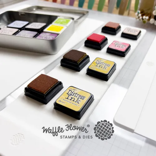 Vista 2 de Waffle Flower Mini soporte para almohadilla de tinta