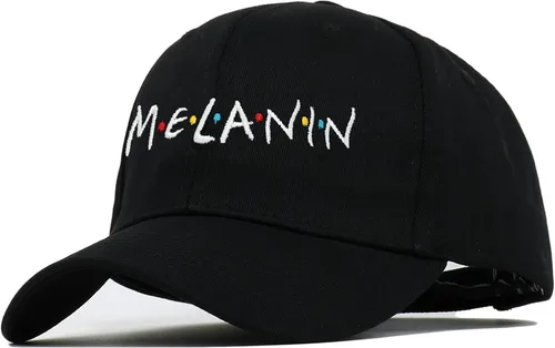 Vista 3 de Sombrero de pesca MMELANIN Gorra de béisbol con bordado de letras y gorra de béisbol ajustable unisex