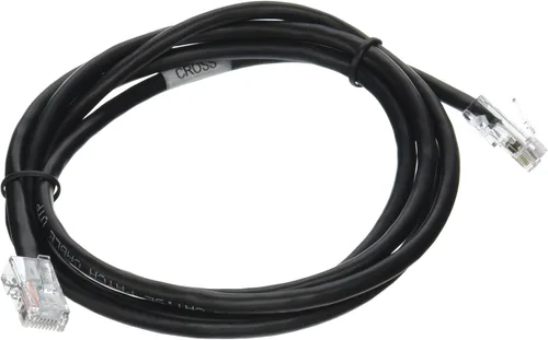 Vista 115 de C2G 24494 Cable cruzado Cat5e - Cable de conexión de red sin blindaje sin arranque, naranja (3 pies, 3.0 ft)