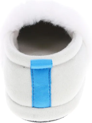 Vista 4 de Peanuts Pantuflas familiares, pantuflas navideñas de Snoopy y Woodstock, tallas para adultos, jóvenes y niños pequeños