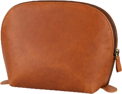 Vista 12 de Estuche de cuero para cosméticos, bolsa de maquillaje de viaje, bolsa de aseo de cuero, bolsa de maquillaje de lujo, bolsa de cosméticos de cuero