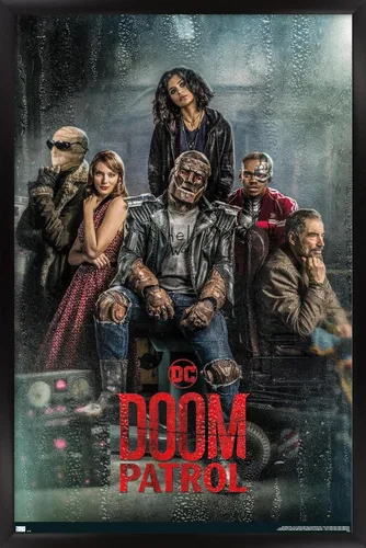 Vista 8 de Trends International DC Comics TV Doom Patrol - Póster de pared de hoja del grupo uno