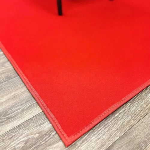 Vista 14 de KOECKRITZ Alfombra pasillo 4'x50' interior/exterior duradero suave - rojo