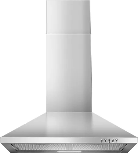Vista 12 de [Usado] SNDOAS Campana extractora de 24 pulgadas, 450 CFM Campana extractora negra para montaje en pared, Campana extractora de cocina convertible