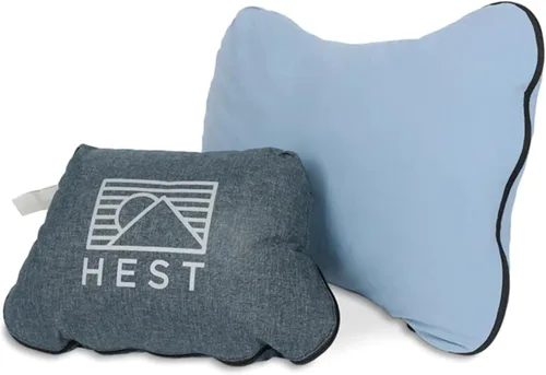 Vista 10 de HEST Almohada de campamento (mediana) – Espuma viscoelástica resistente a la temperatura – esencial para camping, excursionismo y aventuras al aire