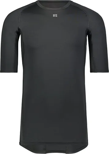 Vista 2 de Russell Athletic Camiseta de compresión estándar Coolcore de media manga para hombre