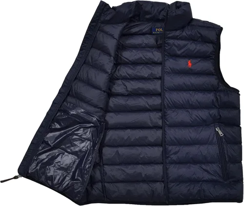 Vista 4 de Polo Ralph Lauren Chaleco activo de Down Pony con cremallera completa para hombre