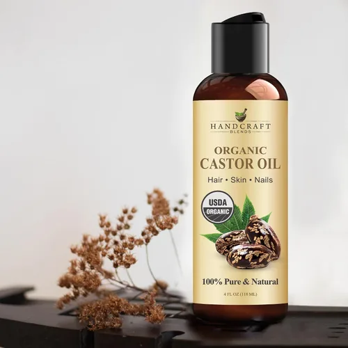 Vista 7 de Handcraft Blends Aceite de ricino orgánico - 4 Fl Oz