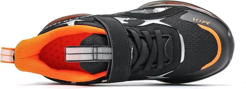 Vista 2 de JMFCHI FASHION - Zapatos de baloncesto para niños, tenis de alta calidad para deportes al aire libre, Zapatos antideslizantes para niños pequeños