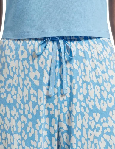 Vista 3 de HUE - Pantalón de pijama largo de punto con estampado para mujer
