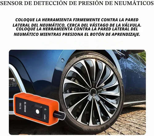 Vista 4 de Herramienta de aprendizaje Beypovk TPMS para sensor de neumático GM, herramienta de programación y entrenamiento del sistema TPMS EL-50448