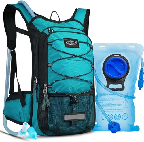Vista 14 de Mochila de Hidratación Aislada con Vejiga de Agua de 3L Libre de BPA a Prueba de Fugas, Mantiene los Líquidos Frescos hasta por 5 Horas, Mochila