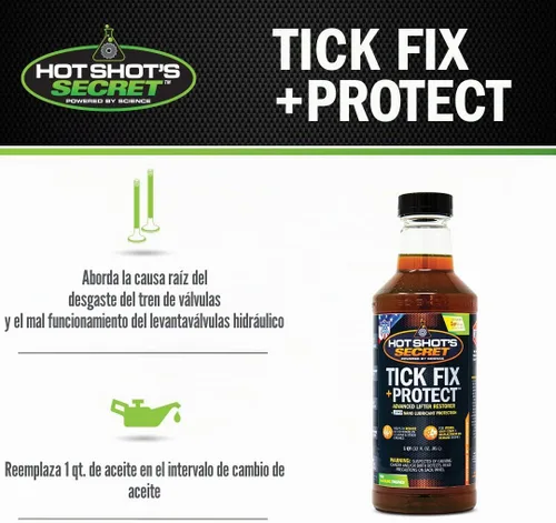 Vista 3 de Hot Shot's Secret Aditivo de aceite Tick Fix + Protect, 32 oz