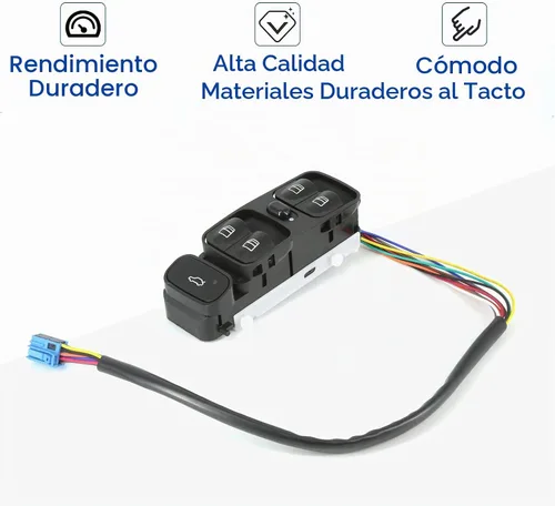 Vista 4 de Interruptor de elevalunas eléctrico para Mercedes Benz C240 C320 C230 C280