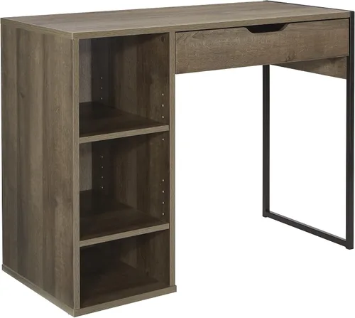 Vista 4 de OSP Home Furnishings Ravel - Escritorio de 40 pulgadas de ancho, roble gris